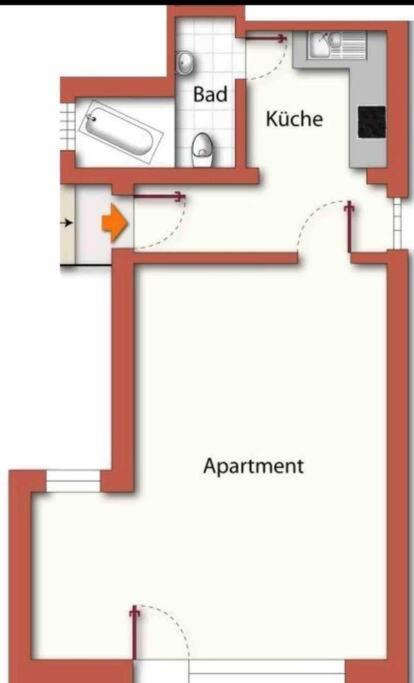 Studioappartement Mit Privatgarten In Ruhiger Wohnsiedlung Neumünster Esterno foto
